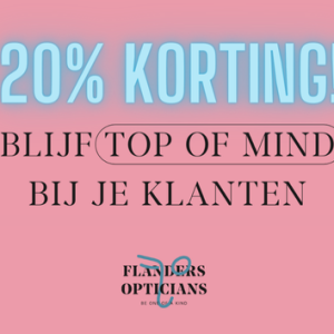 Flanders Opticians 1x 2 weken banner webabonnement
